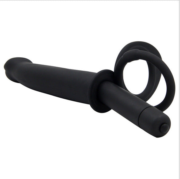 Men's Cock Ring Masturbator Realistic Dual Stimulation Adult Toy