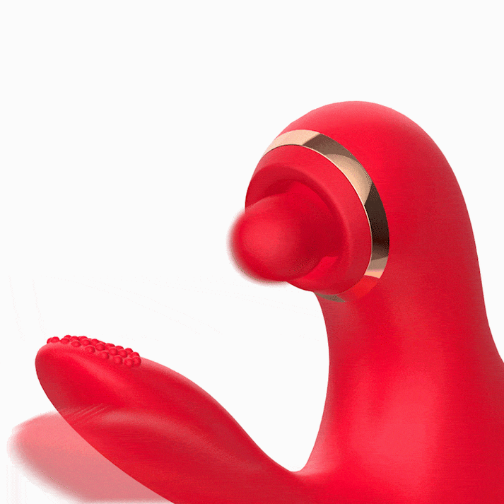 VELUXXA – 4-in-1-Stoßvibrator mit Lecken, Vibration und Klitoris-Tapping (DE)