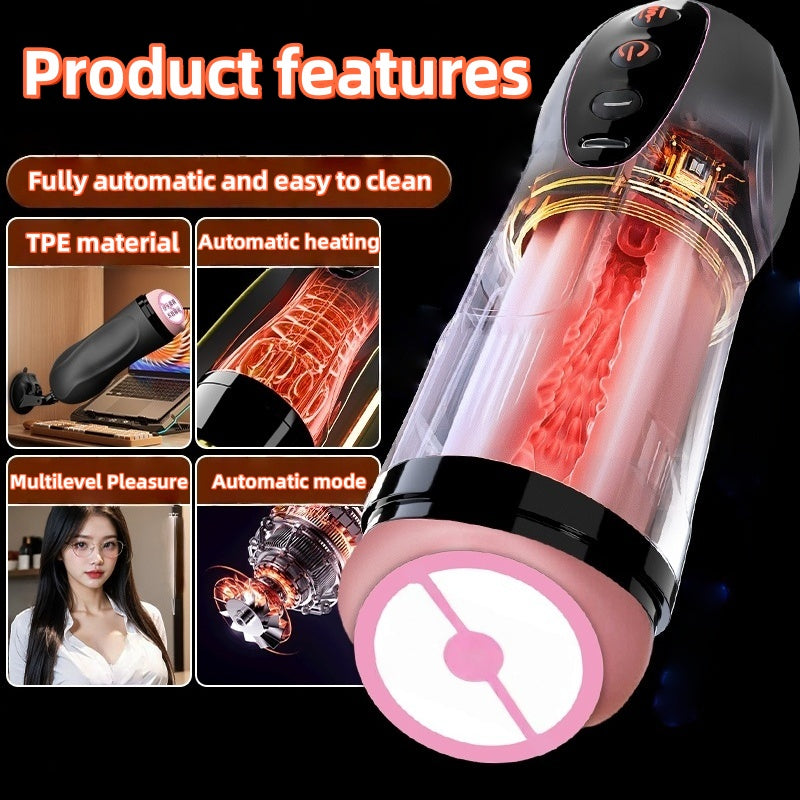 VELUXXA - Heated Automatic Sucking Masturbator