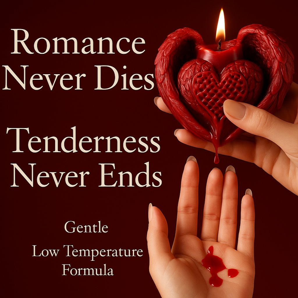 VELUXXA 5-pack - Complete series  42 degree low temperature candle - Romantic couple candle