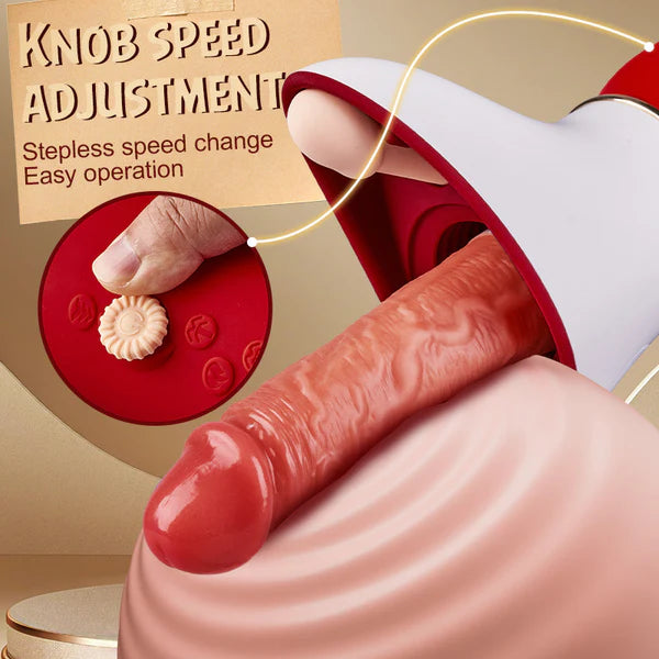 VELUXXA - Multifunctional 6-in-1 Penis Gun Machine, Exquisite Gift Box Packaging