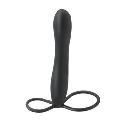 Men's Cock Ring Masturbator Realistic Dual Stimulation Adult Toy