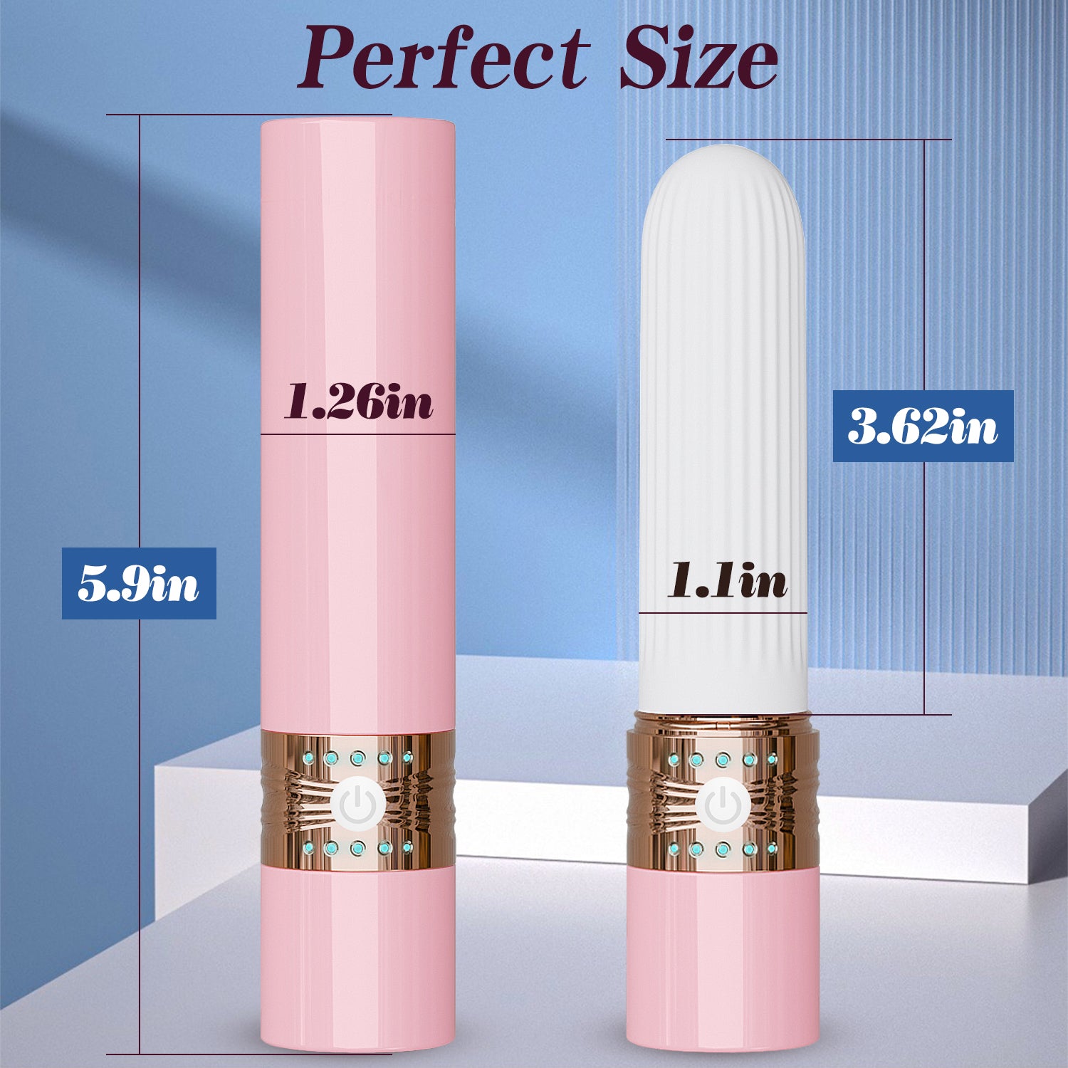 VELUXXA Premium Wireless App-Controlled Personal Wellness Device - Rechargeable & Waterproo