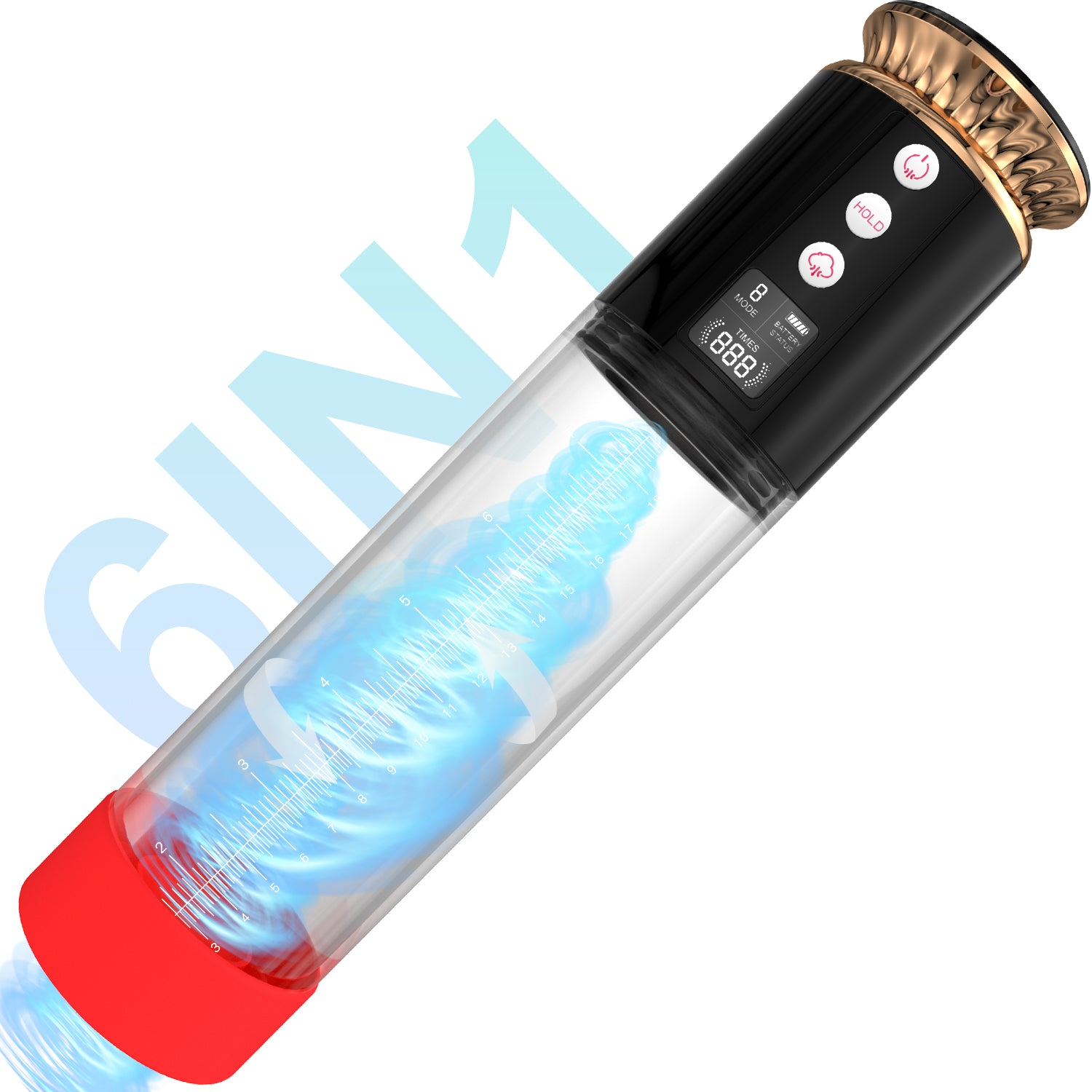 VELUXXA Smart Display Electric Vacuum Sensitivity Training Device