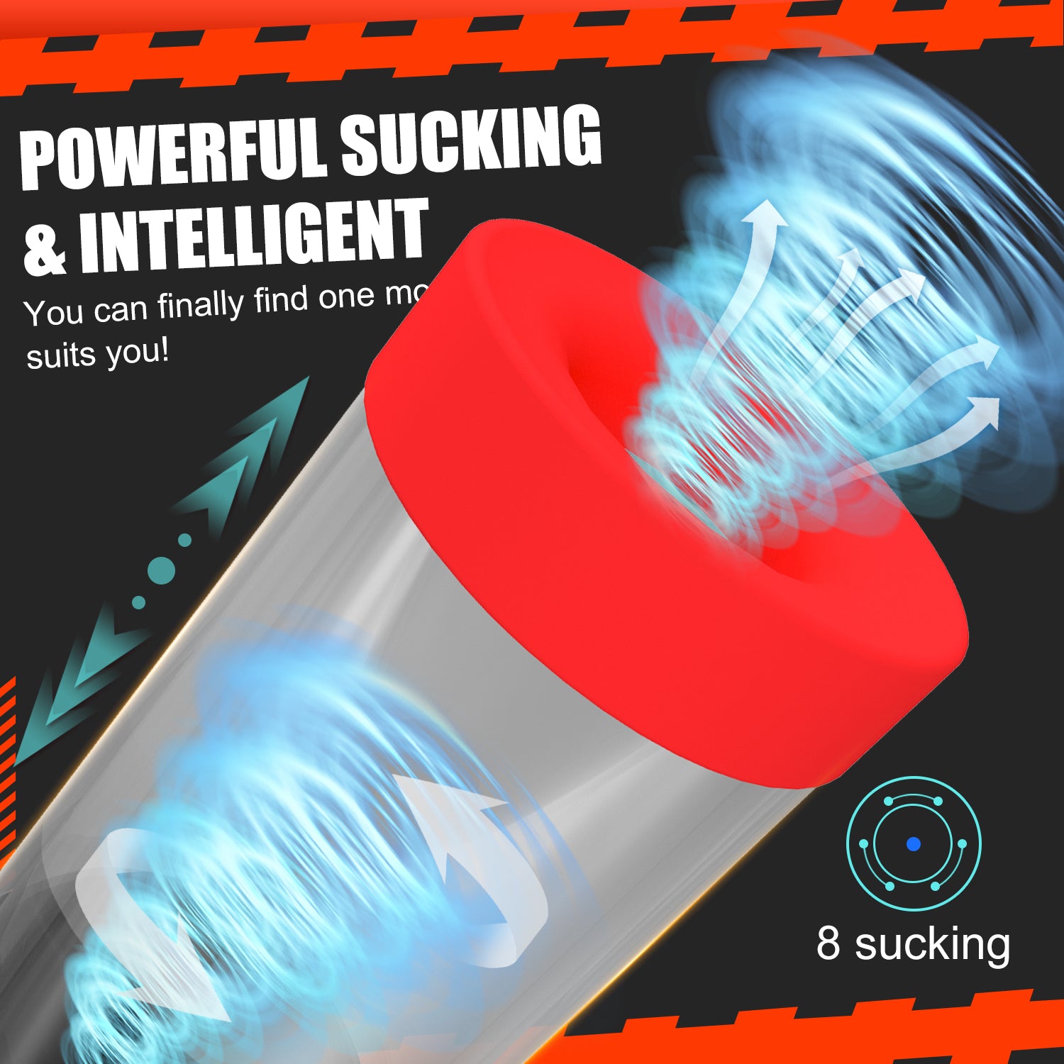 VELUXXA Smart Display Electric Vacuum Sensitivity Training Device