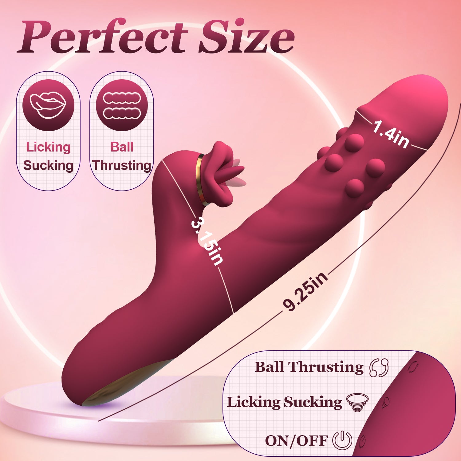 VELUXXA Secret Pleasure Ball Thrusting Device - Ultra