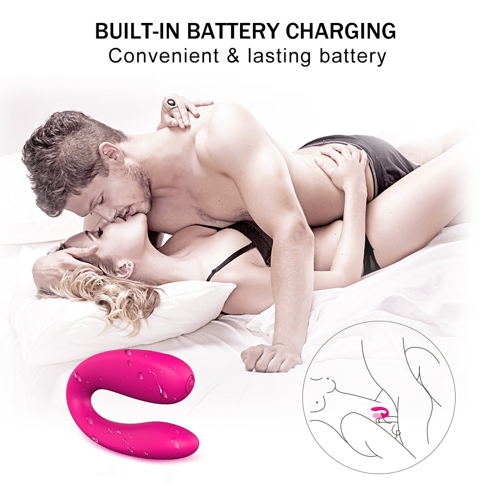 Wearable Couples Vibrator for Women with Clitoral Stimulation
