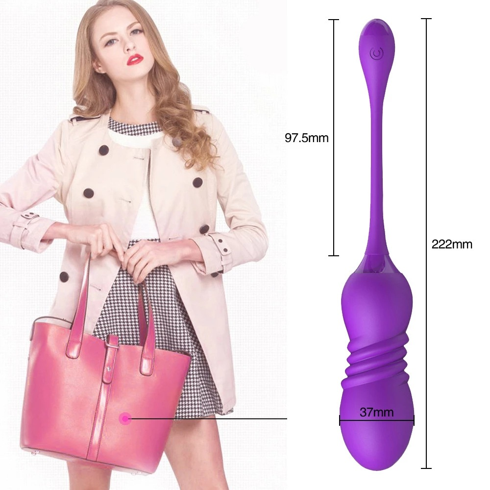 VELUXXA - Pneumatic Pulse Push-In Vibrator