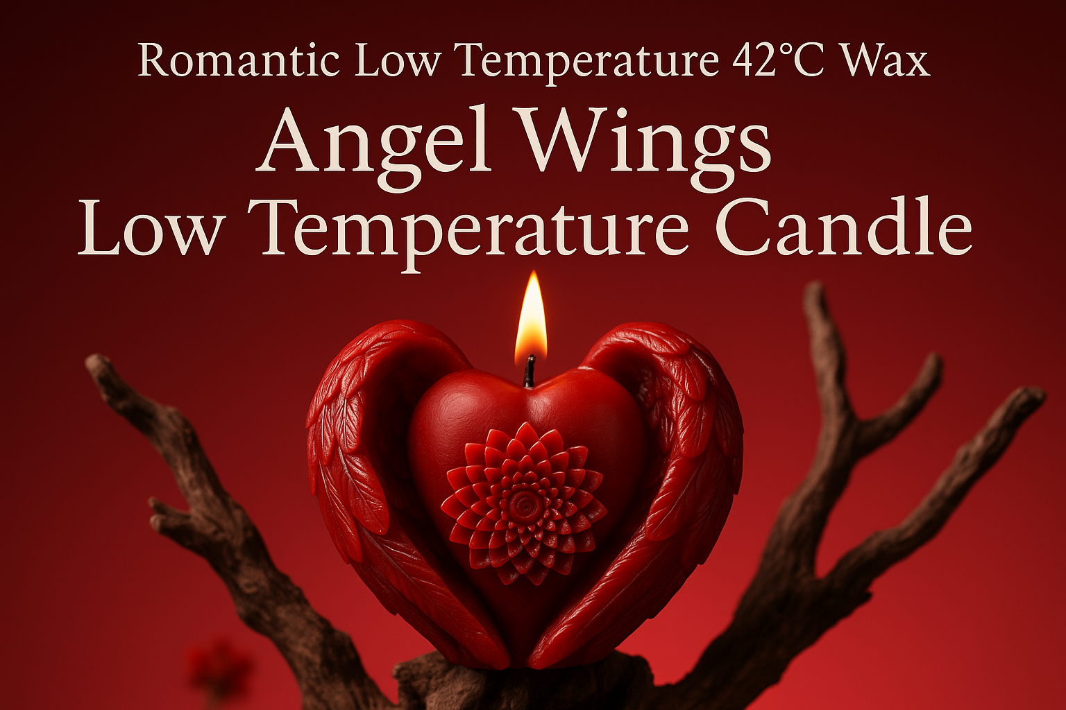 VELUXXA 5-pack - Complete series  42 degree low temperature candle - Romantic couple candle