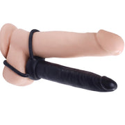 Men's Cock Ring Masturbator Realistic Dual Stimulation Adult Toy